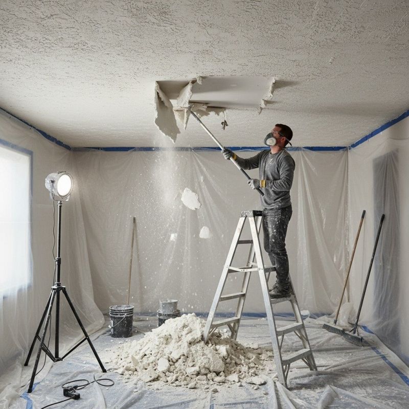 Stipple Ceiling Removal
