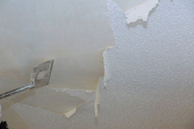 Stipple Ceiling Removal